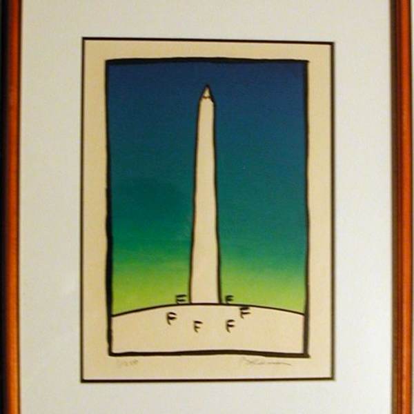 Washington Monument by Ruth Bolduan, Image 1.