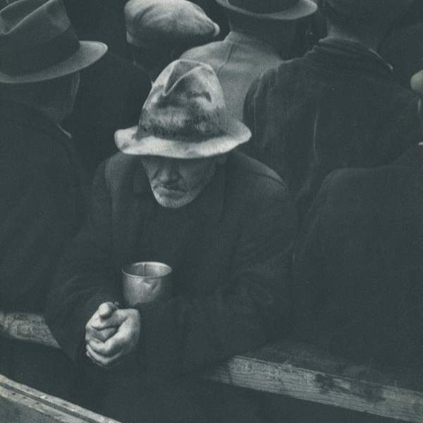 White Angel Breadline 1933 by Dorothea Lange, Image 4.