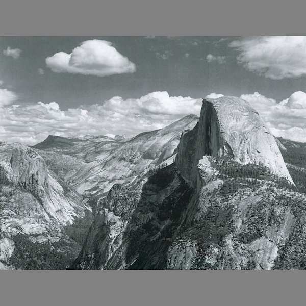 Half Dome and Clouds 1940 by Ansel Adams, Image 3.