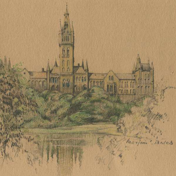 University of Glasgow by Marjorie C. Bates, Image 1.