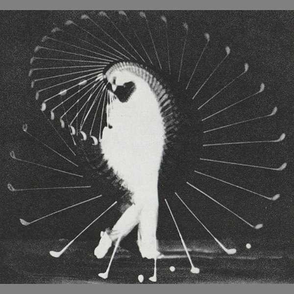 Densmore Shute Bends the Shaft 1938 by Harold Edgerton, Image 3.
