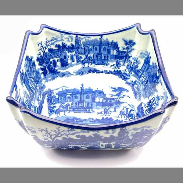 Ironstone Square Bowl by Ironstone, Image 6.