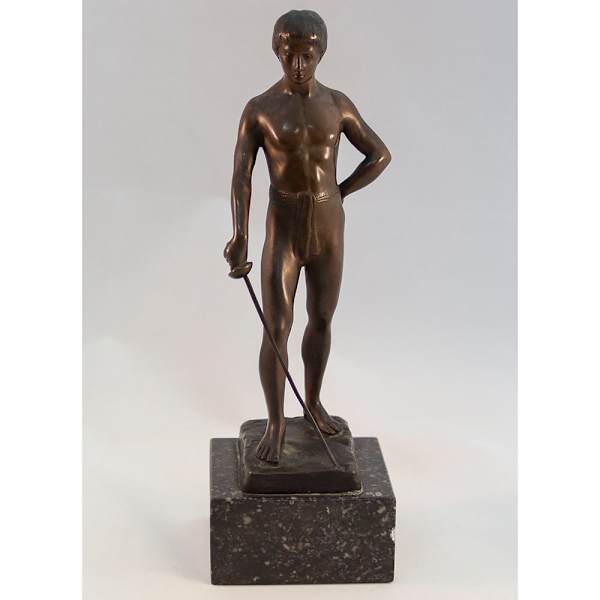 Fencer by Julius Schmidt-Felling, Image 9.