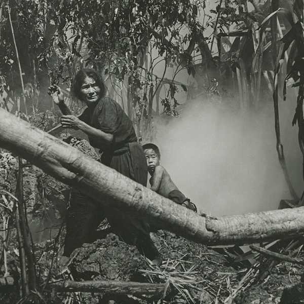 Cave Dwellers, Saipan 1944 by W. Eugene Smith, Image 3.
