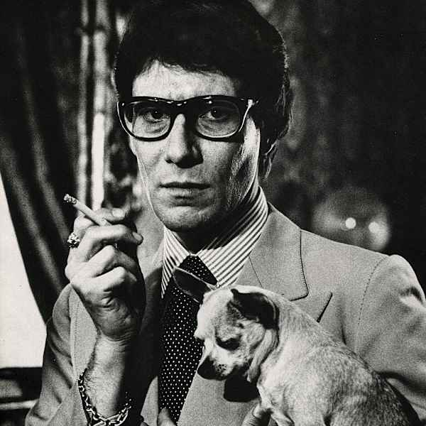 Yves Saint Laurent, Paris 1978 by June Newton, Image 1.