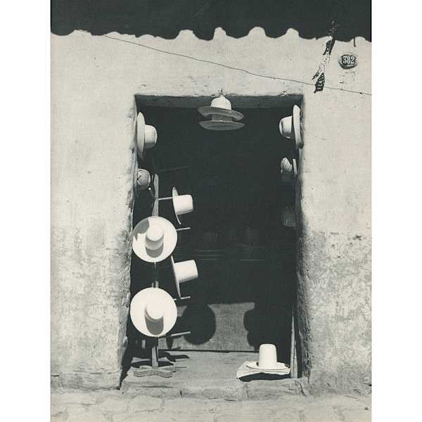 Sombrero Shop 1950 by Pierre Verger, Image 4.