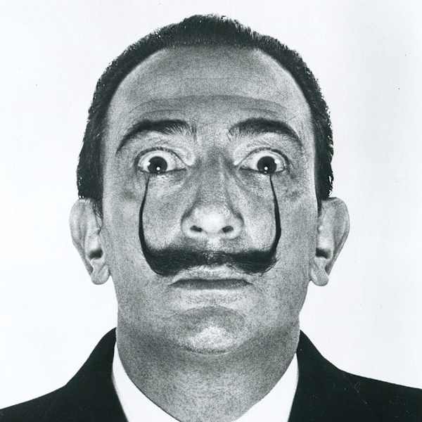 Dali Mustache by Philippe Halsman, Image 1.
