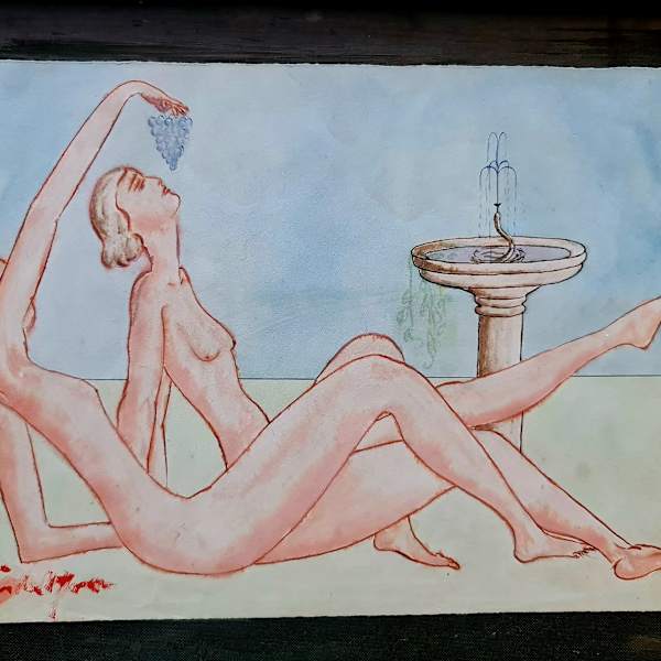 Aquarel by Christiaan de Moor, Image 1.