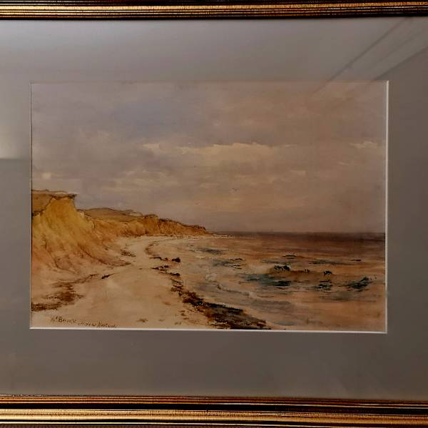 Cliffs at Montaux by William C. Bauer, Image 1.