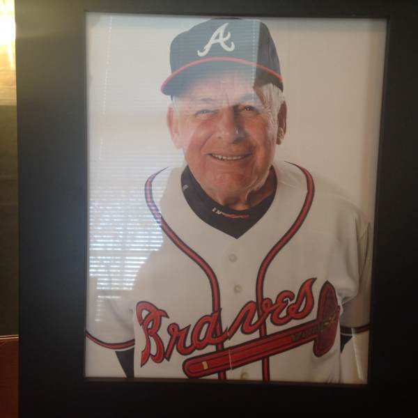 Portrait of Bobby Cox , Atlanta Braves Manager by Allison Shirreffs, Image 1.