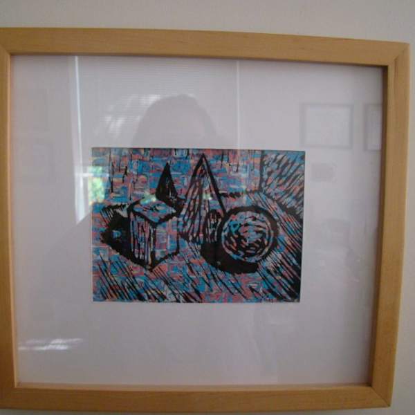 Untitled  (abstract geometric) by Robert Levine, Image 1.