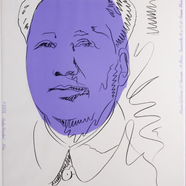 Mao by Andy Warhol, Image 1.