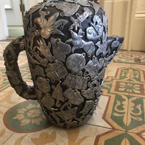 Female Fetish, Coffee Pot by Claudia DeMonte, Image 1.