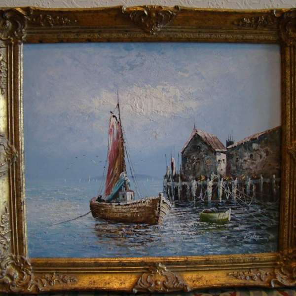 In the Harbor by Baley Brkas, Image 1.