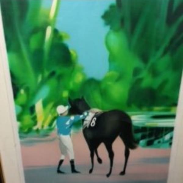 Jockey Mounting #8 Horse by DaFoshe (), Image 1.