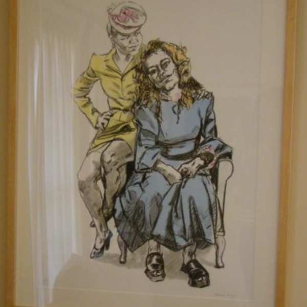 Mother and Daughter by Paula Rego, Image 1.