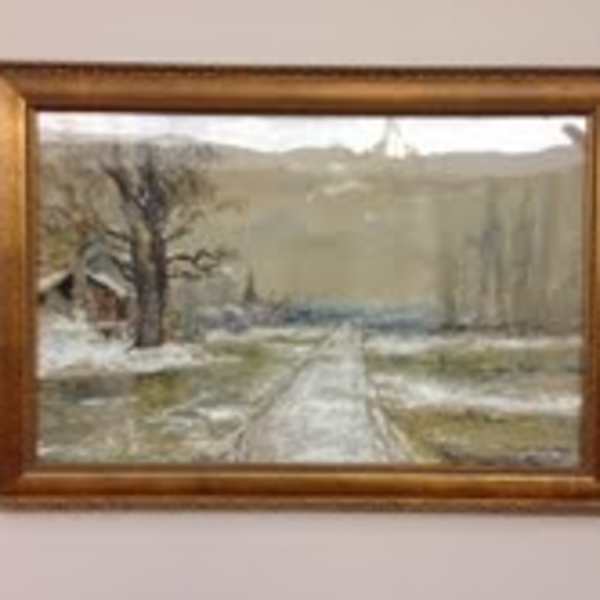 Landscape in Winter by Edmund D. Lewis, Image 1.