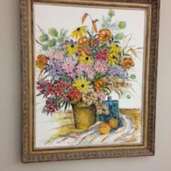 Summer Flowers by Mary F. Passailaigue, Image 1.