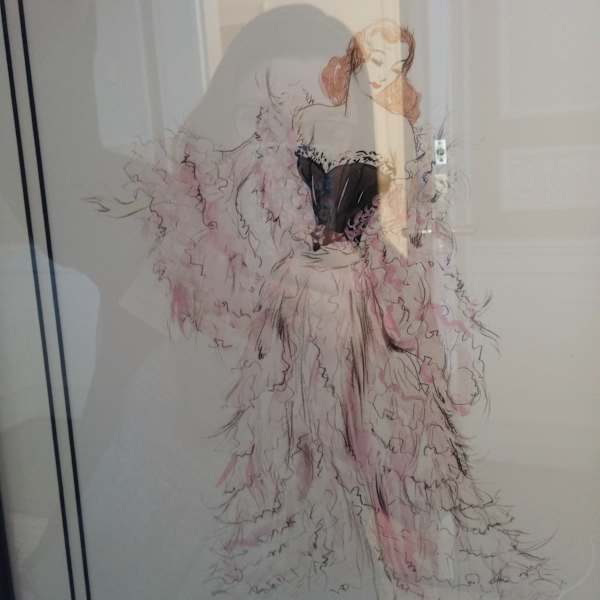 Costume Design for Ginger Rogers as 'Dolly Payne Madison', Magnificent Doll by Travis Banton, Image 1.