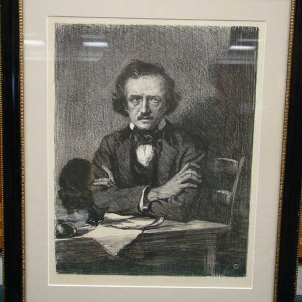 Edgar Allan Poe by Unknown, Image 1.