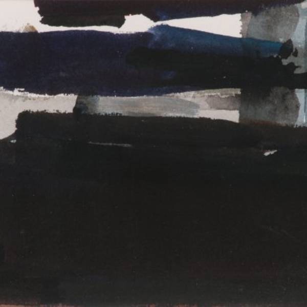 Study in Blacks and Greys by Lamar Dodd, Image 1.