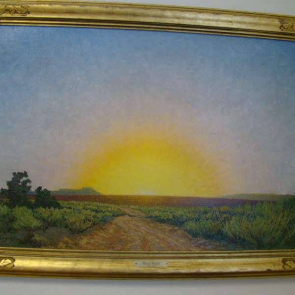 Desert Sunrise by Ferdinand Burgdorf, Image 1.