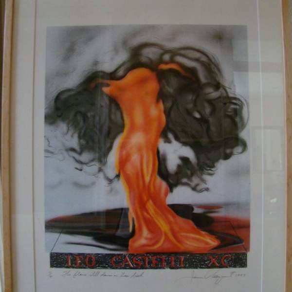 The Flame Still Dances on Leo's Book by James Rosenquist, Image 1.