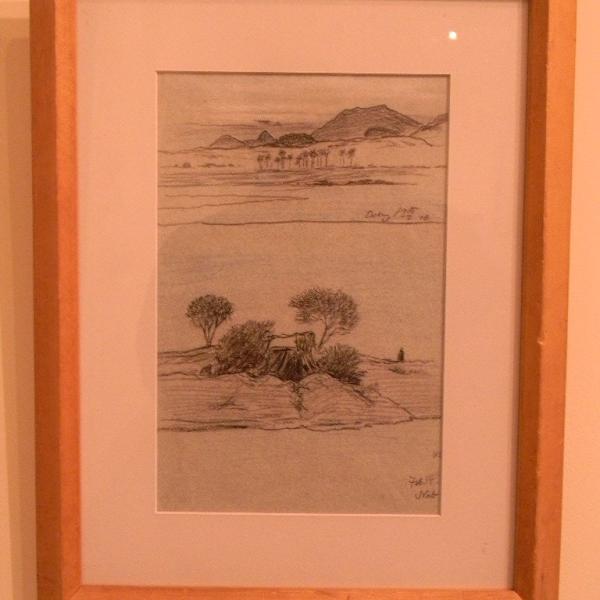 Dessert Scenes by Elihu Vedder, Image 1.