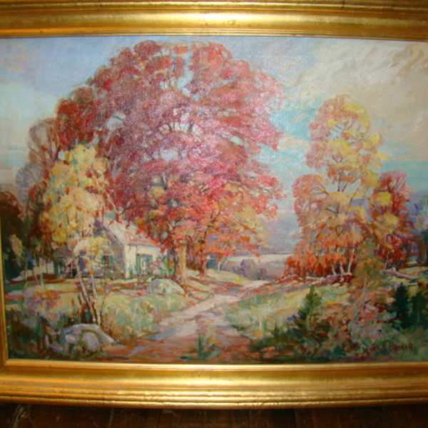 Autumn Landscape by James King Bonnar, Image 1.