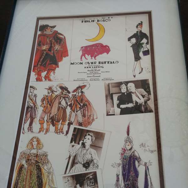 Costume Design for Moon over Buffalo by Bob Mackie, Image 1.