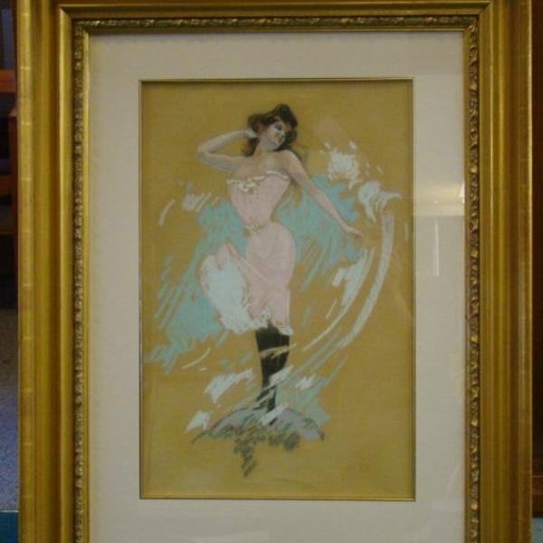 Girl in Pink by Albert S. Cox, Image 1.