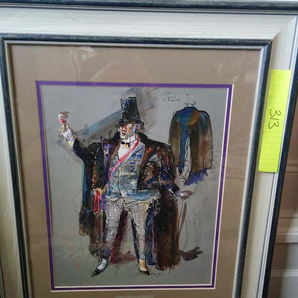 Costume Design for Cyril Ritchard as 'Sir', The Roar of the Greasepaint' by Freddy Wittop, Image 1.