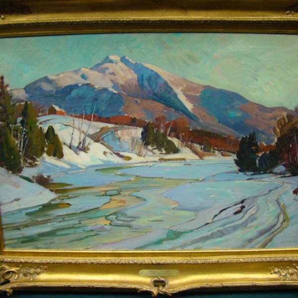 Winter in Vermont by Aldro Hibbard, Image 1.