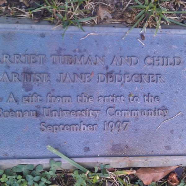 Harriet Tubman and child by Jane Dedecker, Image 1.