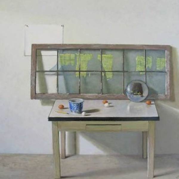 Arrangement with Hubcap by Eric Forstmann, Image 1.