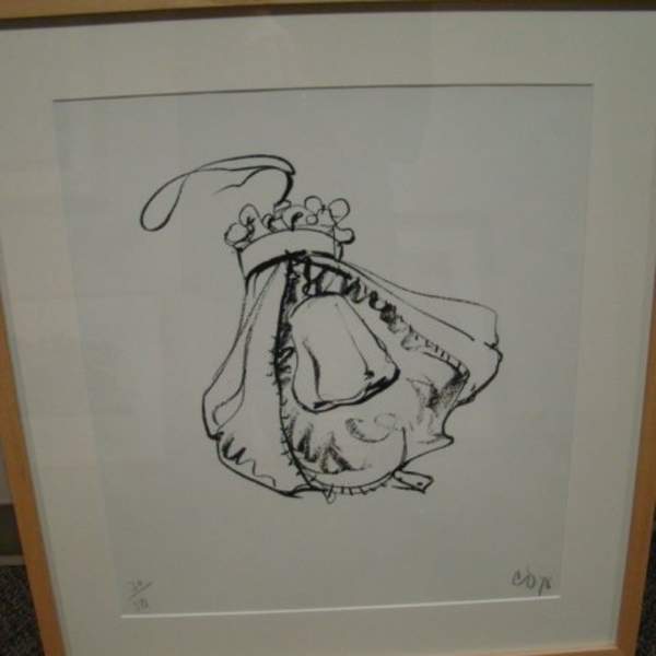Double Hose/Purse/Punching Bag/Ashtray by Claes Oldenburg, Image 1.