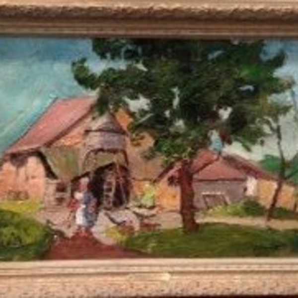 Feeding The Chickens by Harry Hering, Image 1.