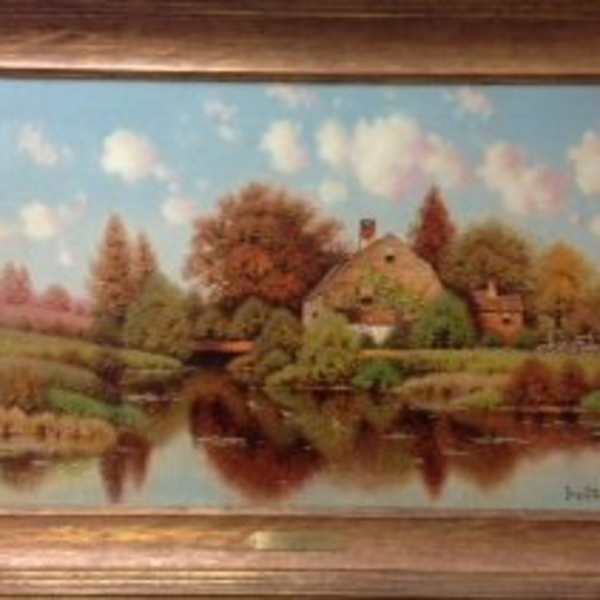 Ducks on the Pond by George Drew, Image 1.