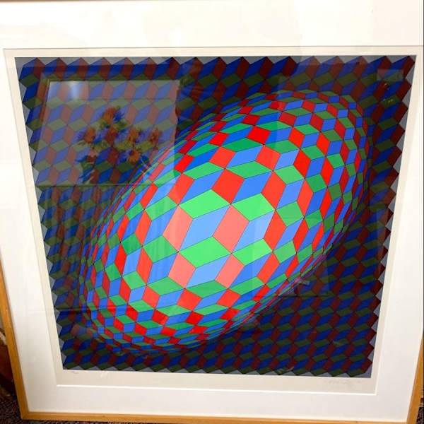 Untitled by Victor Vasarely, Image 1.