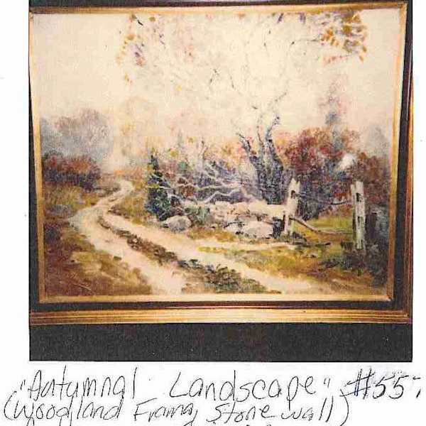 Woodland From a Stone Wall by Anthony Thieme, Image 1.
