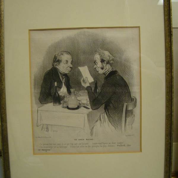 Un Diner Maigre
Un Diner Maigre
Un Diner Maigre by Honore Daumier, Image 1.