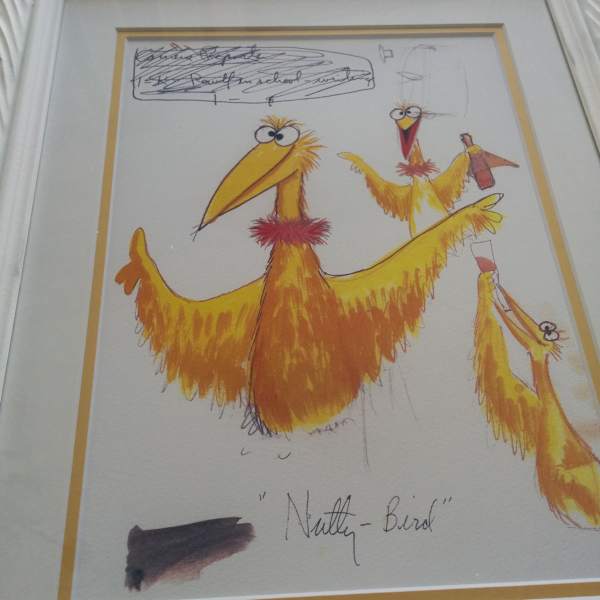 Costume Design for Nutty Bird, Royal Crown Cola Commercial by Jim Henson, Image 1.