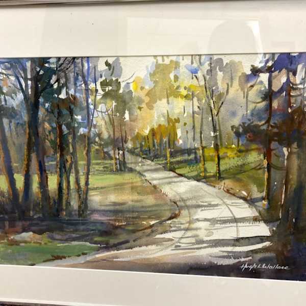 Sunlight on Rural Road by Hugh Wallace, Image 1.