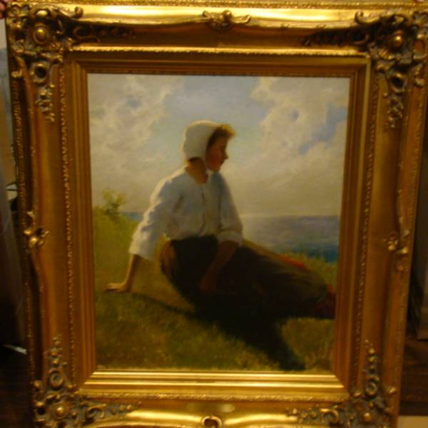 Waiting by George Ames Aldrich, Image 1.