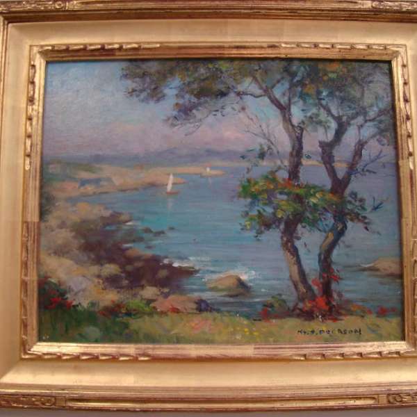 Coastal Scene - Summer by Marguerite Stuber Pearson, Image 1.