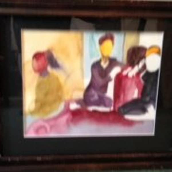 Unknown (Three Figures) by Lisa Sundling, Image 1.