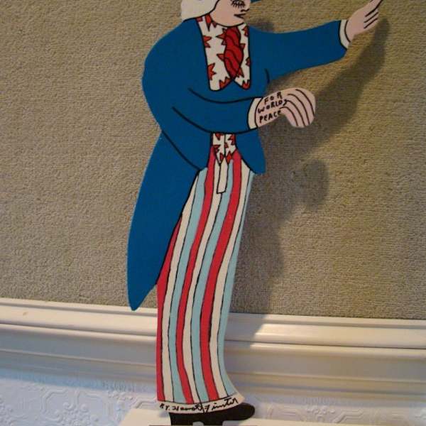 Uncle Sam by Howard Finster, Image 1.