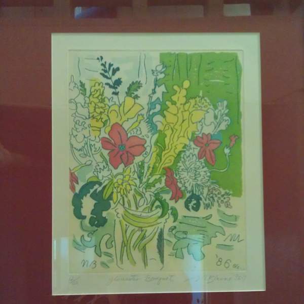 Gloucester Bouquet by Nell Blaine, Image 1.
