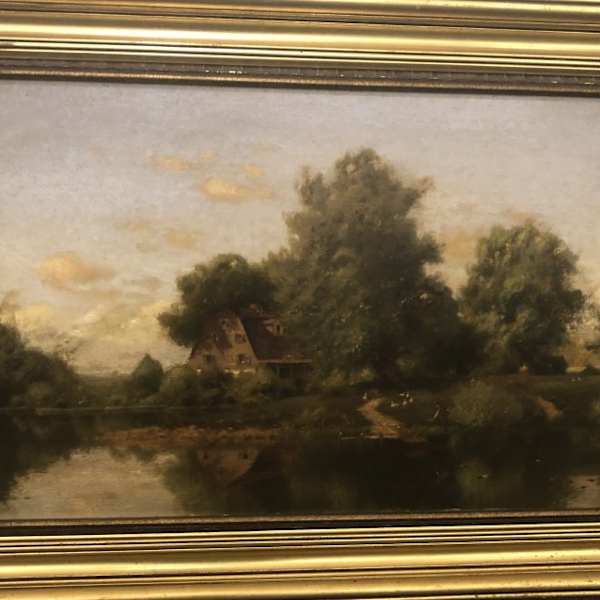 The House by the Shore by Gustave Adolph Wiegand, Image 1.