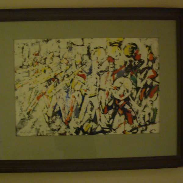 Untitled (Marching Band) by Herbert Shupine, Image 1.